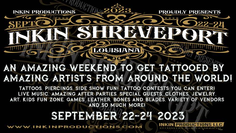 Tattoo artists from across nation attending Inkin Shreveport Tattoo Festival