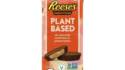 Hershey debuts plant-based Reese’s Cups, chocolate bars