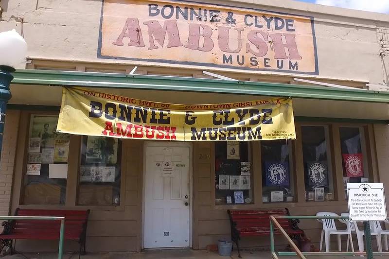 Bonnie and Clyde Ambush Museum: A love story ending in bullets